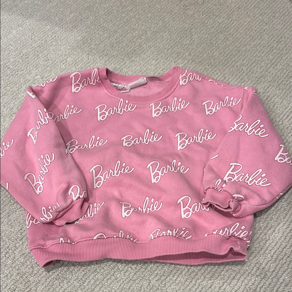 Zara Barbie sweatshirt great condition